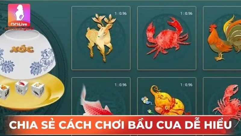 Cách chơi bầu cua